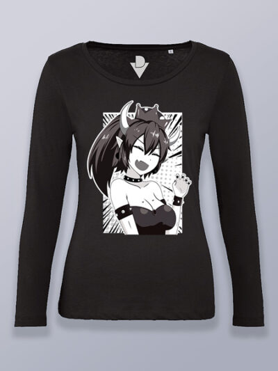 Camiseta mujer manga larga Wild waifu