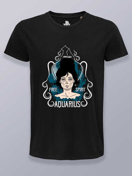 Camiseta hombre Acuario