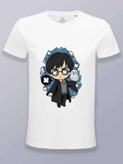 Camiseta hombre Harry Potter cabezón
