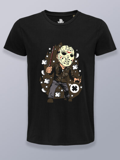 Camiseta hombre Jason Voorhees cabezón