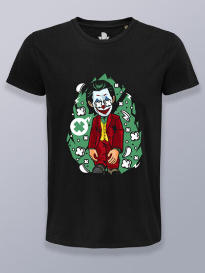 Camiseta hombre Joker cabezón