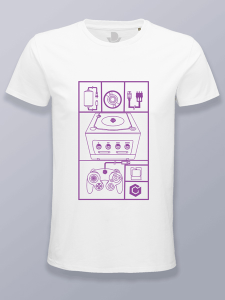 Camiseta hombre Nintendo Game Cube
