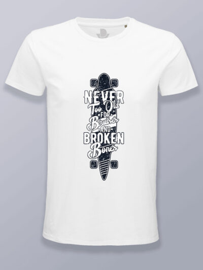 Camiseta hombre Nunca demasiado viejo