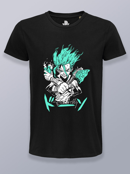 Camiseta hombre Senku Ishigami