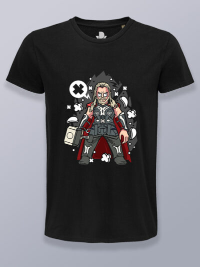Camiseta hombre Thor con mjolnir