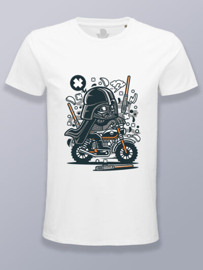 Camiseta hombre Vader motociclista
