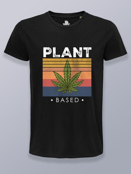Camiseta hombre a base de plantas
