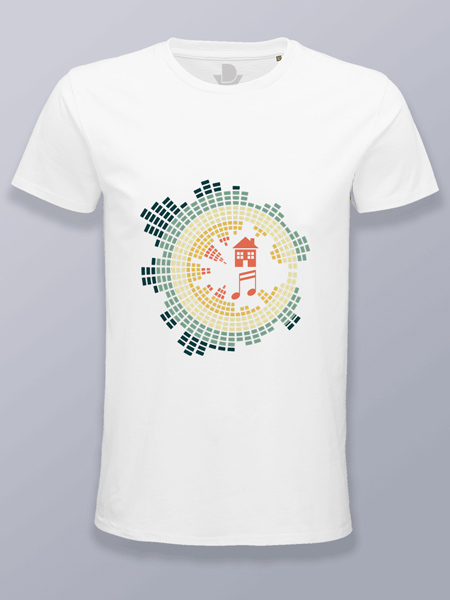 Camiseta hombre casa musical