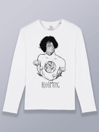Camiseta hombre manga larga Blooming