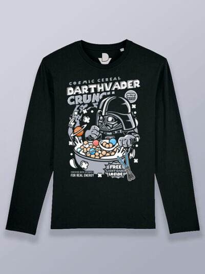 Camiseta hombre manga larga Cereales Vader