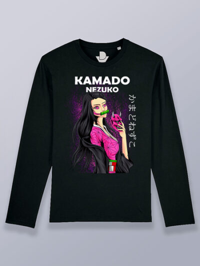 Camiseta hombre manga larga Kamado Nezuko