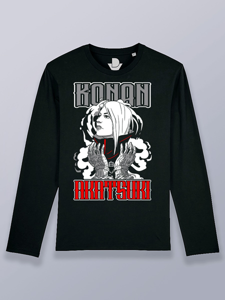 Camiseta hombre manga larga Konan Naruto