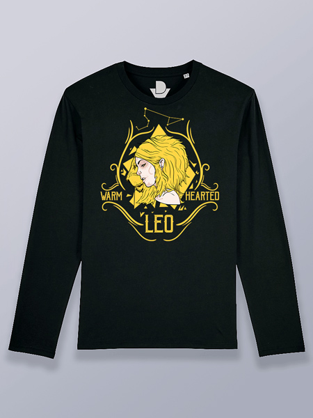 Camiseta hombre manga larga Leo