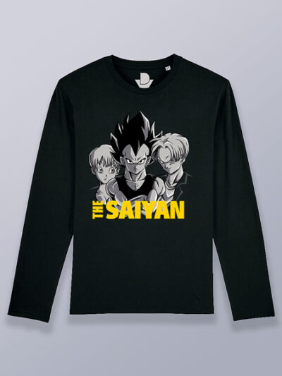 Camiseta hombre manga larga Los saiyan