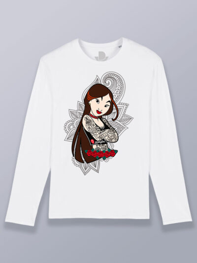 Camiseta hombre manga larga Rock Mulan