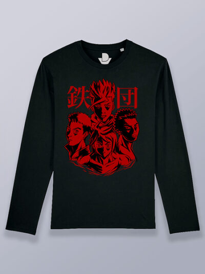 Camiseta hombre manga larga Tekkadan army