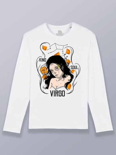 Camiseta hombre manga larga Virgo