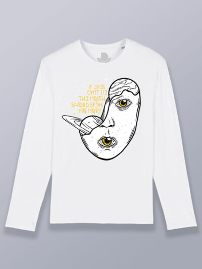 Camiseta hombre manga larga los ojos no mienten