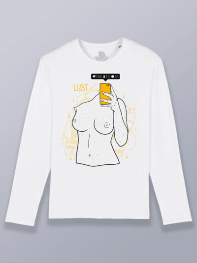 Camiseta hombre manga larga lujuria