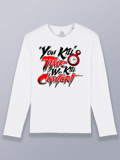 Camiseta hombre manga larga matar la comodidad