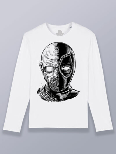 Camiseta hombre manga larga mercenario químico