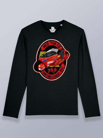 Camiseta hombre manga larga moto Shotaro Kaneda