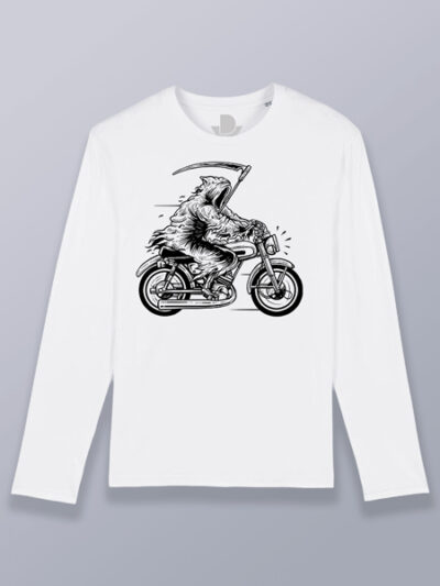Camiseta hombre manga larga parca en moto