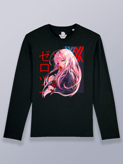 Camiseta hombre manga larga pink lady