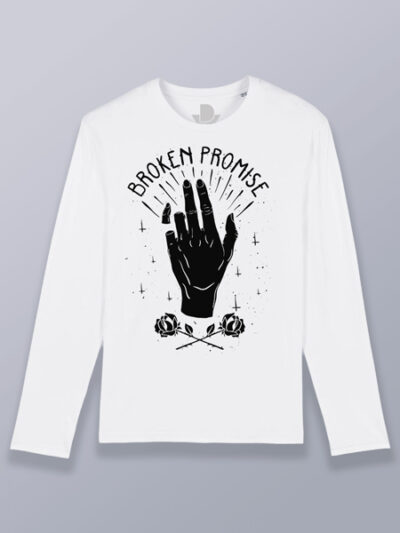 Camiseta hombre manga larga promesa rota