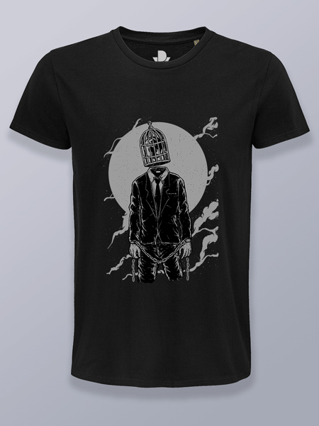 Camiseta hombre jaula mundial