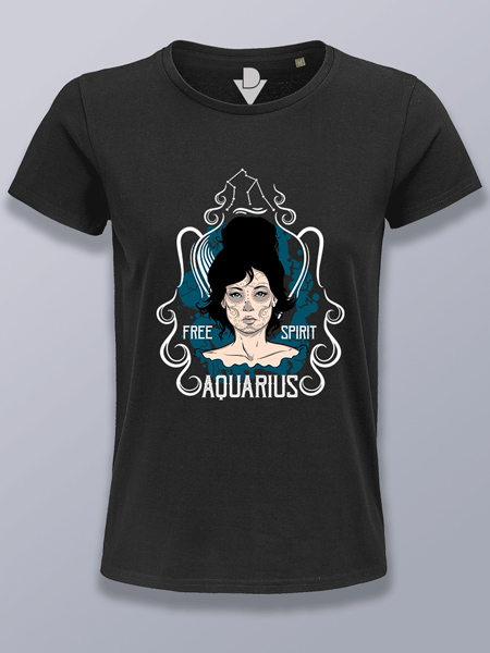 Camiseta mujer Acuario