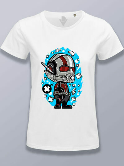Camiseta mujer Ant-man cabezón