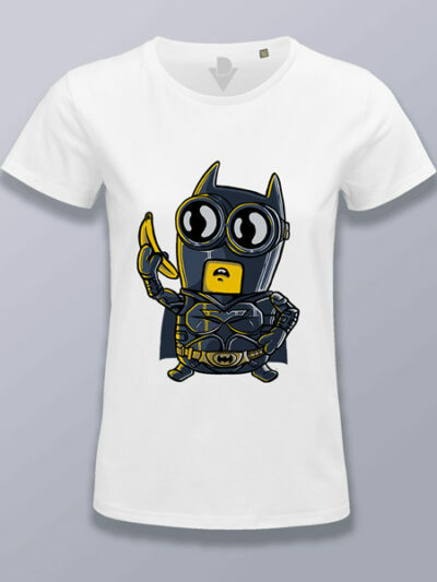 Camiseta mujer Bat minion