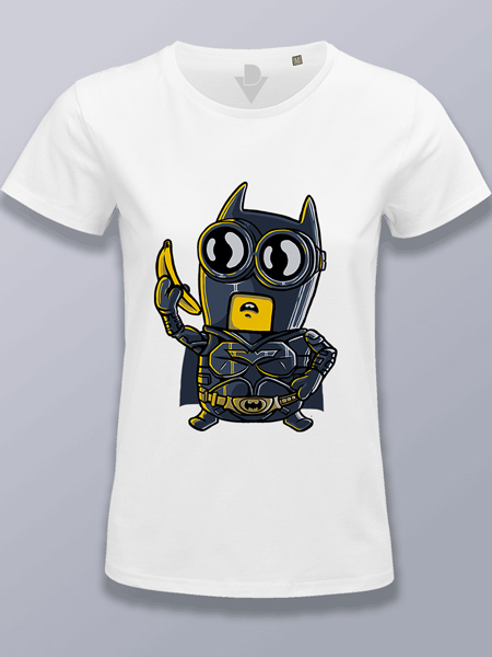 Camiseta mujer Bat minion