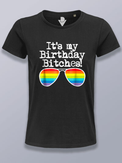 Camiseta mujer Cumpleaños gafas