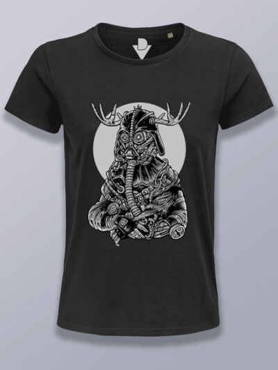 Camiseta mujer Darth vader mascara antigas