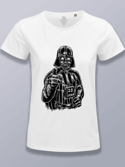Camiseta mujer Darth Vader te quiere
