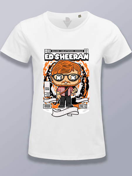 Camiseta mujer Ed Sheeran