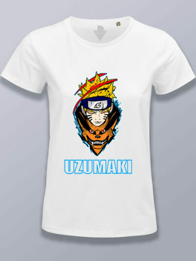 Camiseta mujer Kyubi Uzumaki Naruto