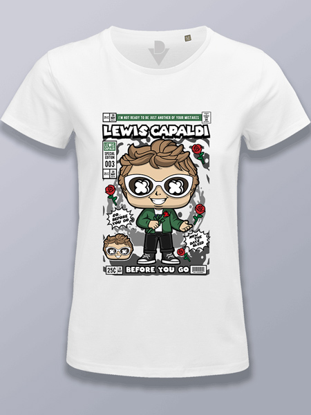 Camiseta mujer Lewis Capaldi