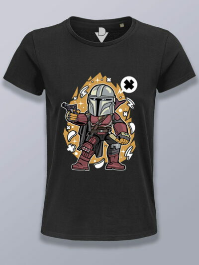Camiseta mujer Mandalorian