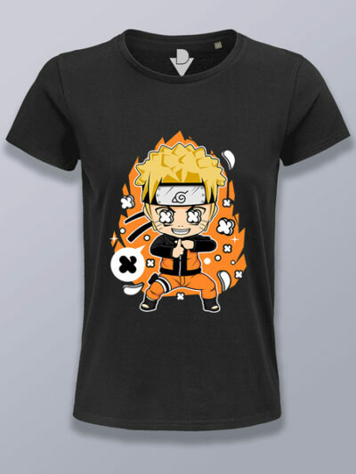 Camiseta mujer Naruto cabezón