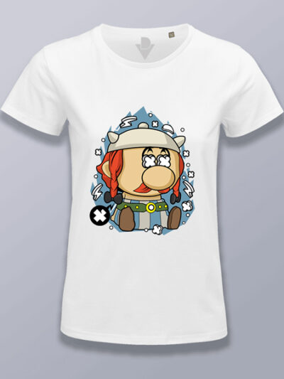 Camiseta mujer Obélix cabezón