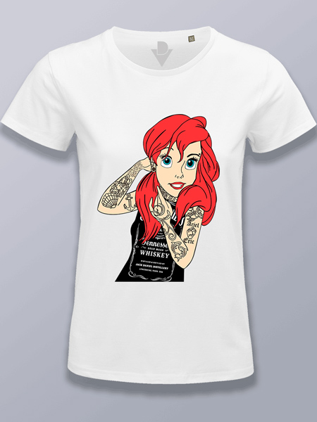 Camiseta mujer Rock Ariel