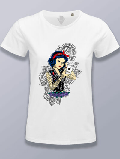 Camiseta mujer Rock Blancanieves