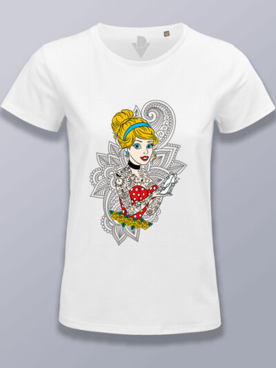 Camiseta mujer Rock Cenicienta