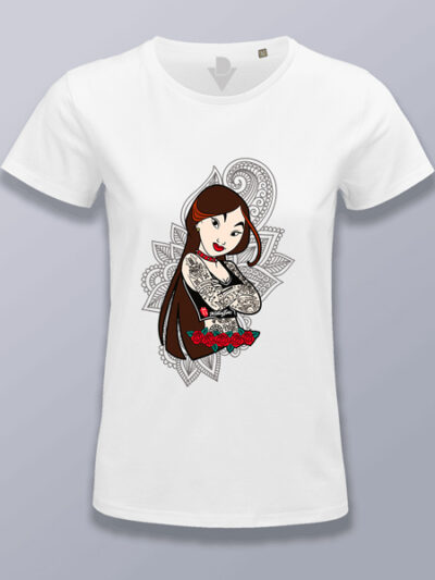 Camiseta mujer Rock Mulan