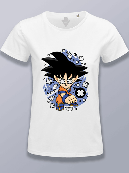 Camiseta mujer Son Goku