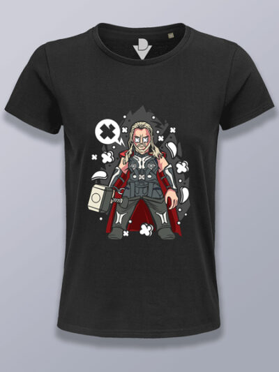 Camiseta mujer Thor con mjolnir