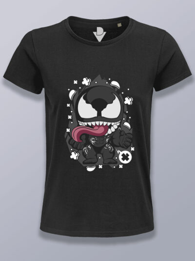 Camiseta mujer Venom cabezón